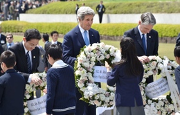 Ngoại trưởng G7 thăm Công viên Hòa bình tại thành phố Hiroshima