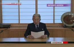 Nhật hoàng Akihito gửi thông điệp tỏ ý sẵn sàng thoái vị