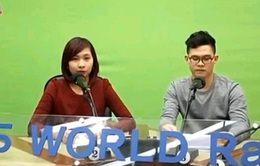 Nữ du học sinh Việt làm phát thanh viên tại Đài KBS
