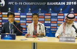 HLV trưởng Hoàng Anh Tuấn: “1 điểm với U19 Việt Nam cũng là một kết quả tốt”