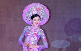 Người đẹp Kim Thoa đăng quang Hoa hậu Doanh nhân thế giới người Việt