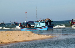 Phú Yên: Bồi lấp cửa biển trầm trọng, hàng trăm tàu cá không thể vươn khơi