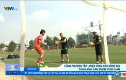 VIDEO: ĐT Việt Nam tập luyện chuẩn bị cho trận đấu giao hữu với Indonesia trên sân Mỹ Đình