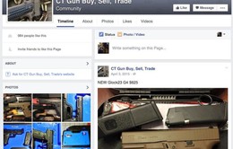 Facebook cấm rao bán súng trên mạng xã hội