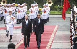 Lễ đón chính thức Tổng thống Hoa Kỳ Barack Obama tại Hà Nội