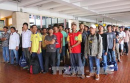 Indonesia trao trả 49 ngư dân Việt Nam