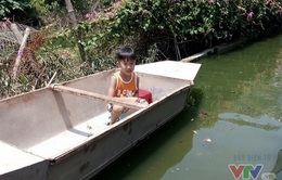Sau bão, hàng trăm hộ dân Hà Nội vẫn ngập trong biển nước