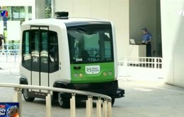 Nhật Bản ra mắt xe bus không người lái đầu tiên