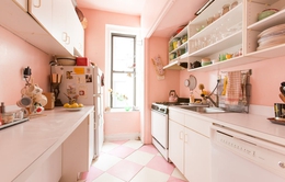 "Thổi bùng" đam mê nấu nướng với sắc hồng trong căn bếp