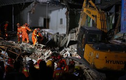 Sập nhà ở Thượng Hải, Trung Quốc: 5 người thiệt mạng