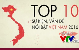 [INFOGRAPHIC] 10 sự kiện và vấn đề nổi bật Việt Nam năm 2016