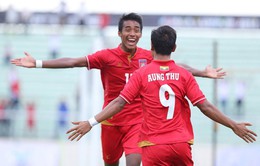 U22 Myanmar 2-0 U22 Singapore: Chiến thắng xứng đáng cho U22 Myanmar