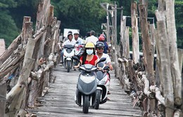 Khẩn trương sửa chữa cầu gỗ Phú Kiểng, Nha Trang