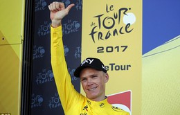 Chris Froome giành áo vàng sau chặng 5 Tour de France 2017