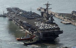 Tàu sân bay Mỹ tham gia tập trận với Hàn Quốc
