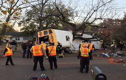Mỹ: Tai nạn xe bus trường học, 6  học sinh thiệt mạng