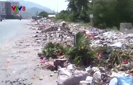 Nhiều hộ dân TP. Nha Trang bức xúc vì bãi rác khổng lồ giữa khu dân cư