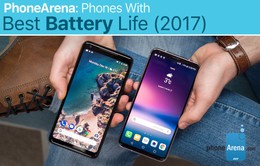 Smartphone nào có pin "trâu bò" nhất năm 2017?