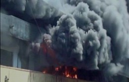 Cháy xưởng sản xuất nhựa tại Ấn Độ, ít nhất 2 người thiệt mạng