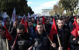 30.000 người tham gia đại biểu tình tại Hy Lạp