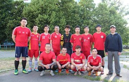 Hội người Việt tại Ukraine tham dự giải bóng đá cộng đồng
