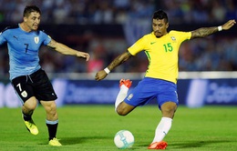 Vòng loại World Cup 2018: Uruguay 1-4 Brazil: Paulinho lập hat-trick, Brazil ngược dòng thành công
