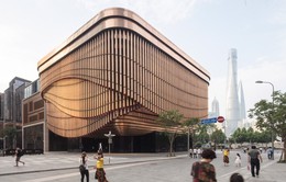 Tòa nhà tự thay đổi hình dáng mỗi giờ ở Trung Quốc