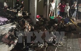 Cà Mau: Cháy chợ trong đêm gây thiệt hại hơn 2,6 tỷ đồng