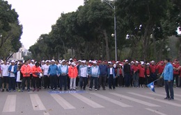 Ấn tượng ngày chạy Olympic "vì sức khỏe toàn dân" tại Hà Nội