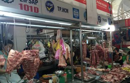 TP.HCM:  Không được bán thịt lợn không rõ nguồn gốc tại chợ đầu mối
