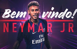 Neymar CHÍNH THỨC gia nhập PSG, phá sâu kỷ lục chuyển nhượng