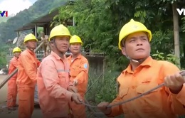 Khẩn trương khắc phục lưới điện tại vùng lũ Sơn La