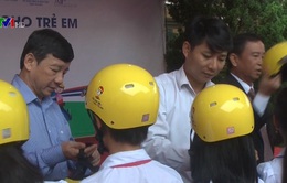 Phát động đội mũ bảo hiểm cho trẻ em tại Yên Bái
