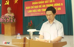 BCĐ Đề án Trung ương 6 làm việc với huyện Diễn Châu, tỉnh Nghệ An