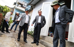 Lãnh đạo tỉnh Lâm Đồng họp bàn giải quyết sự cố lún đất
