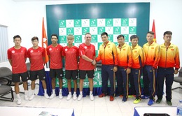 ĐT quần vợt Davis Cup Việt Nam tự tin trước Davis Cup