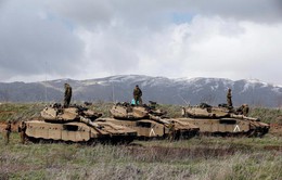 Israel không kích các mục tiêu trên lãnh thổ Syria