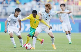 Kết quả FIFA U20 Thế giới 2017: U20 Nam Phi 1 - 2 U20 Nhật Bản: Màn ngược dòng khó khăn của U20 Nhật Bản