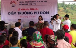 Khánh thành điểm trường mới cho thôn nghèo ở Hà Giang
