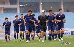ẢNH: Tuyển các Ngôi sao K-League tập làm quen sân Mỹ Đình trước trận giao hữu