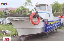 Nhật Bản trao tặng tàu tuần tra cứu nạn cho ngư dân Nghệ An