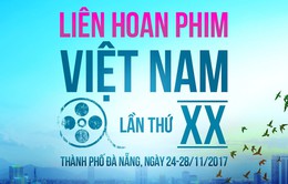 TRỰC TIẾP Lễ khai mạc Liên hoan phim Việt Nam lần thứ XX (20h00, VTV2)