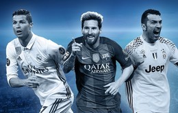 ĐHTB Champions League 2016/17: Không thể thiếu Ronaldo, Messi, Buffon