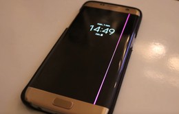 Galaxy S7 edge dính lỗi đường kẻ màu hồng “chết chóc” trên màn hình