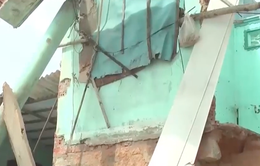 Bình Thuận bị sập 14 căn nhà do ảnh hưởng của cơn bão số 15