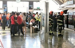 Tai nạn tàu điện ngầm ở Singapore, 25 người bị thương