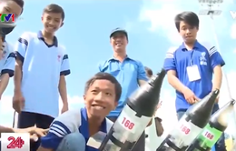 Gần 2.000 học sinh cùng thi bắn tên lửa nước