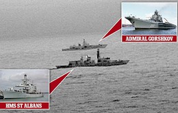 Hải quân Anh theo sát tàu chiến Nga