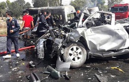 Tai nạn giao thông tại Thái Lan, 25 người thiệt mạng