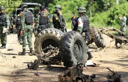 Thái Lan: Đánh bom nhằm vào xe quân sự, 10 người thương vong